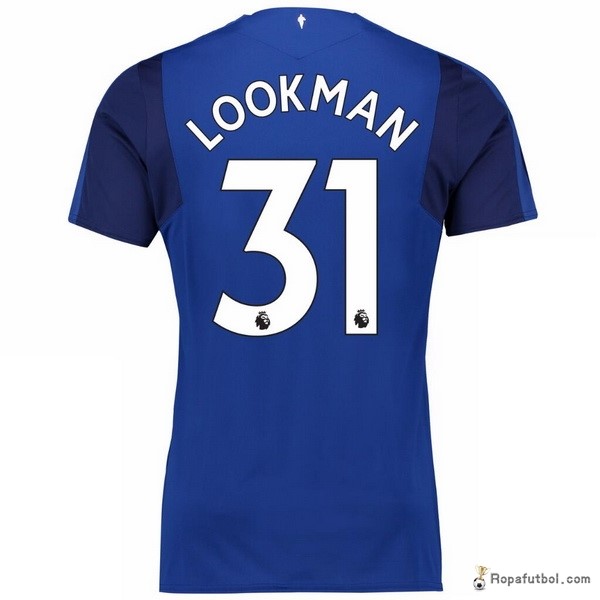 Camiseta Everton Replica Primera Ropa Lookman 2017/18